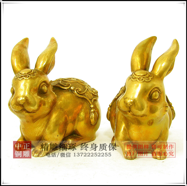 動(dòng)物雕塑|兔子銅雕