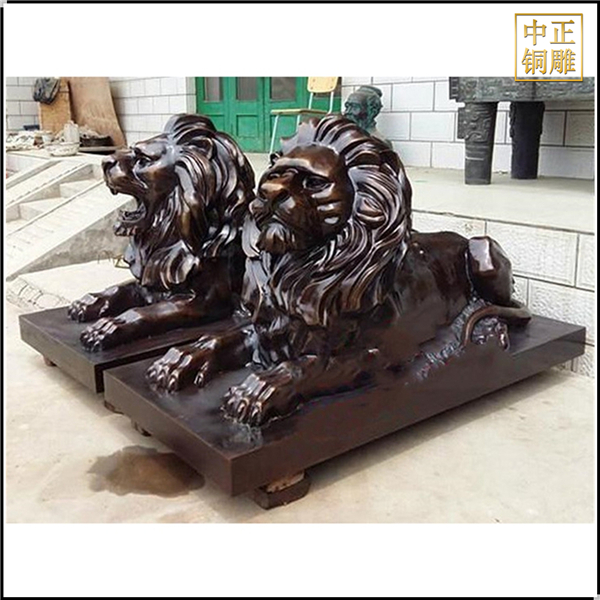 經(jīng)典黃銅匯豐獅子