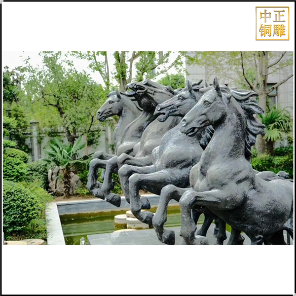 四匹銅馬雕塑