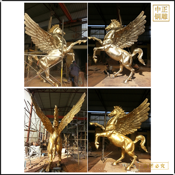 大型銅飛馬擺件鑄造.jpg 大型銅飛馬擺件鑄造.jpg