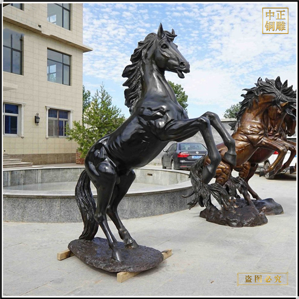 小區(qū)景觀(guān)銅馬雕塑